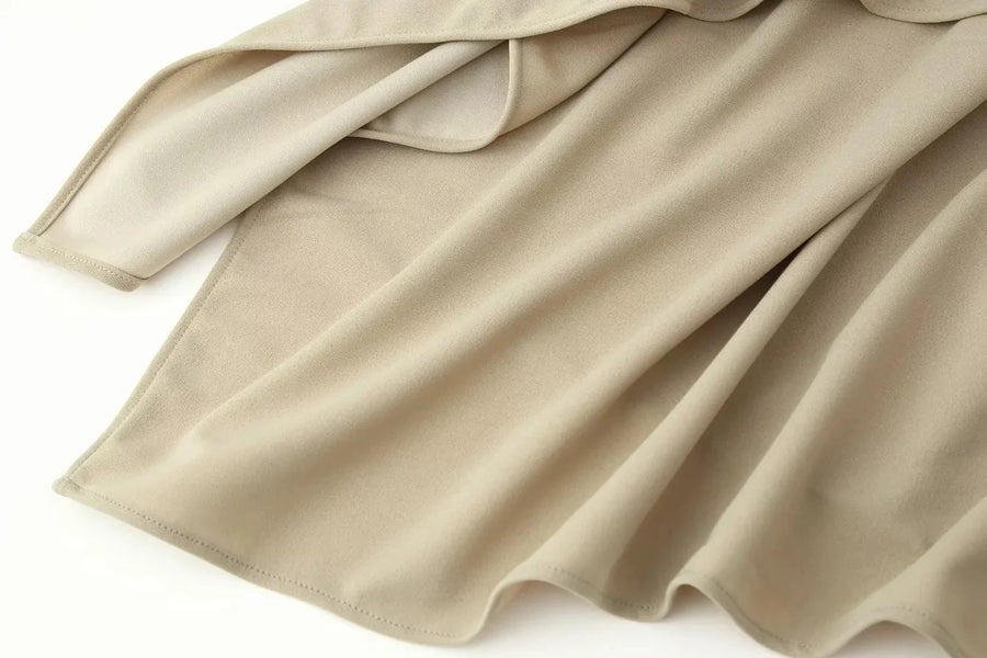 Women Trendy Skirt Set Half High Collar Top Asymmetrical Skirt New Fashion  Spring Summer Beach Holiday Skirt Set