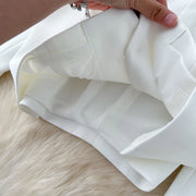 High quality vintage style notched collar long sleeve top