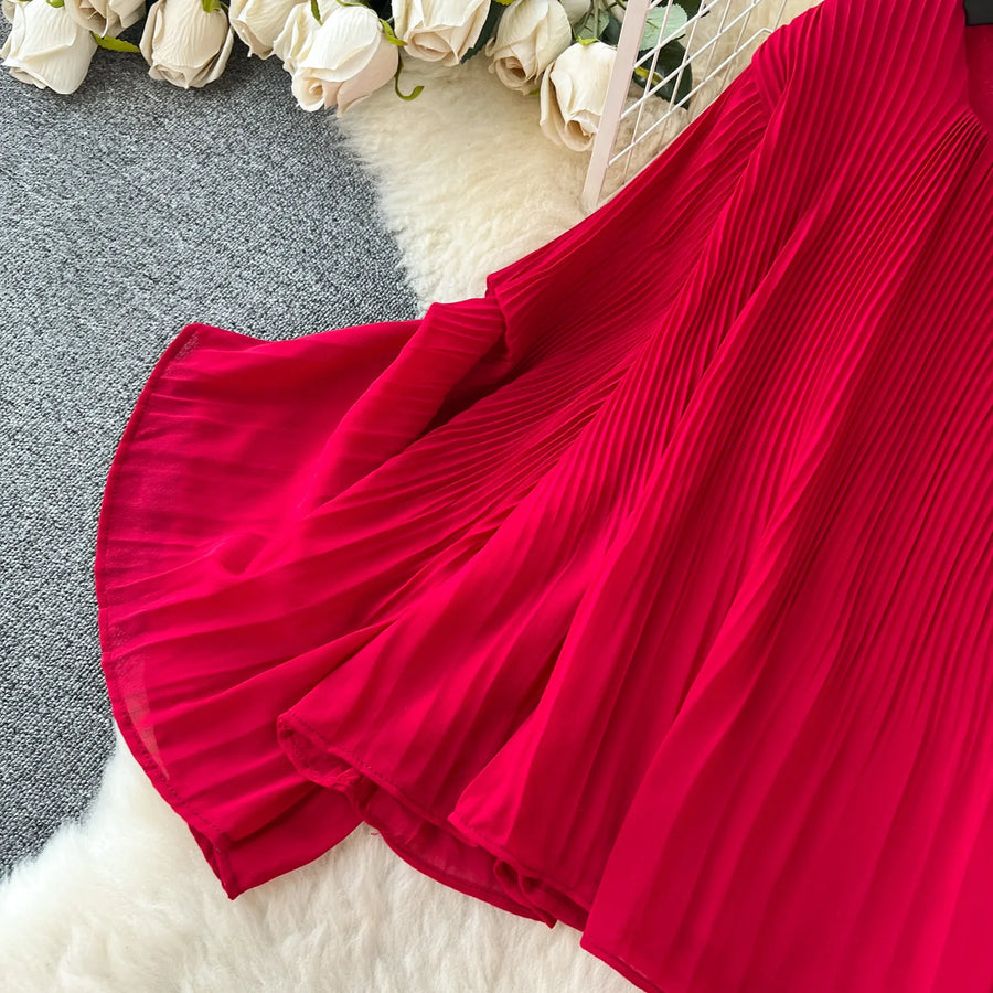 Casual Two Piece Set Loose Shirt+High Waist Straight Pants