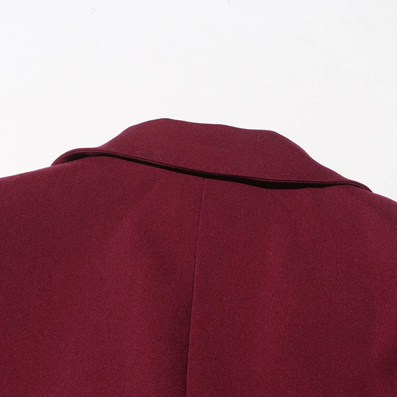 High quality high waist long sleeve V neck dress