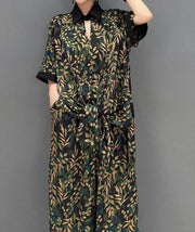 2 Piece Set Printed Tops & Elastic Waist + High Quality Wide Legs