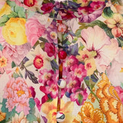 High quality long sleeve French vintage style elegant floral print dress