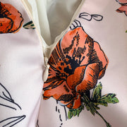 Fashion Elegant Print Sleeveless Dress Women 2026 Summer New Slim Waist Gown Ball Big Swing Robe Fresh Temperament Vestidos