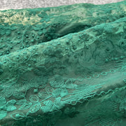 High-end vintage elegant V-neck long-sleeved dress