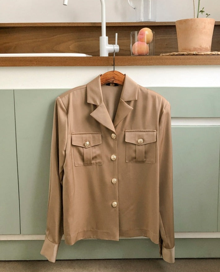 High Quality 2 Pieces Suits Elegant Long Sleeve Shirts + High Waist Pants