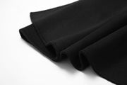 High Quality Elegant Bowknot Thick Stitching Wool Long Trench Coat Jacket