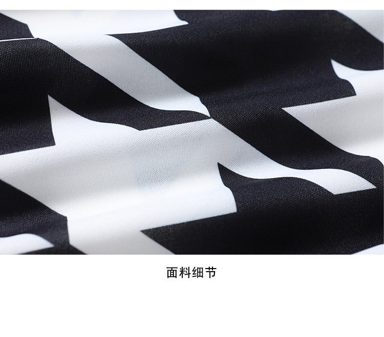 Elegant print long dress with long sleeves and high quality elastic waist